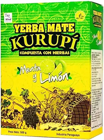 yerba mate kurupi menta y limon